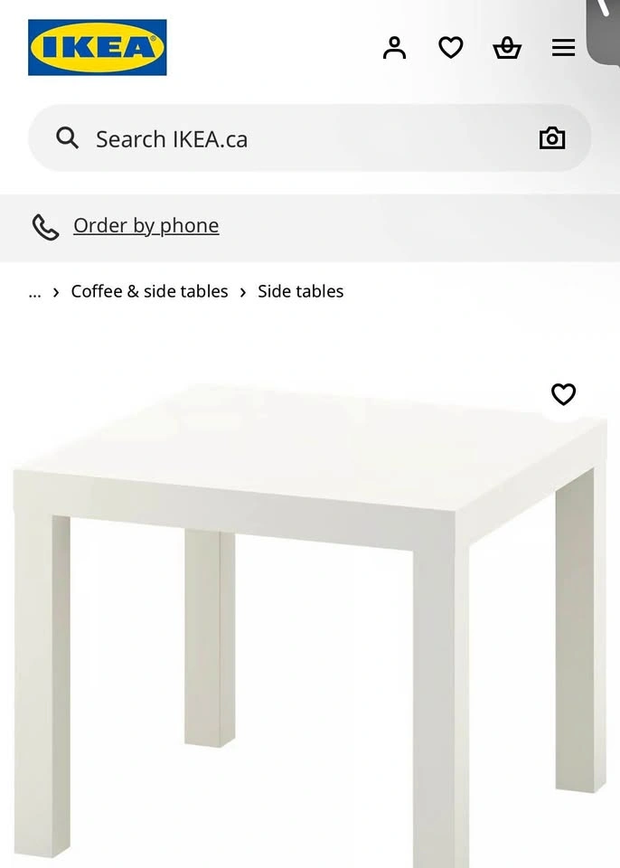 Ikea side table