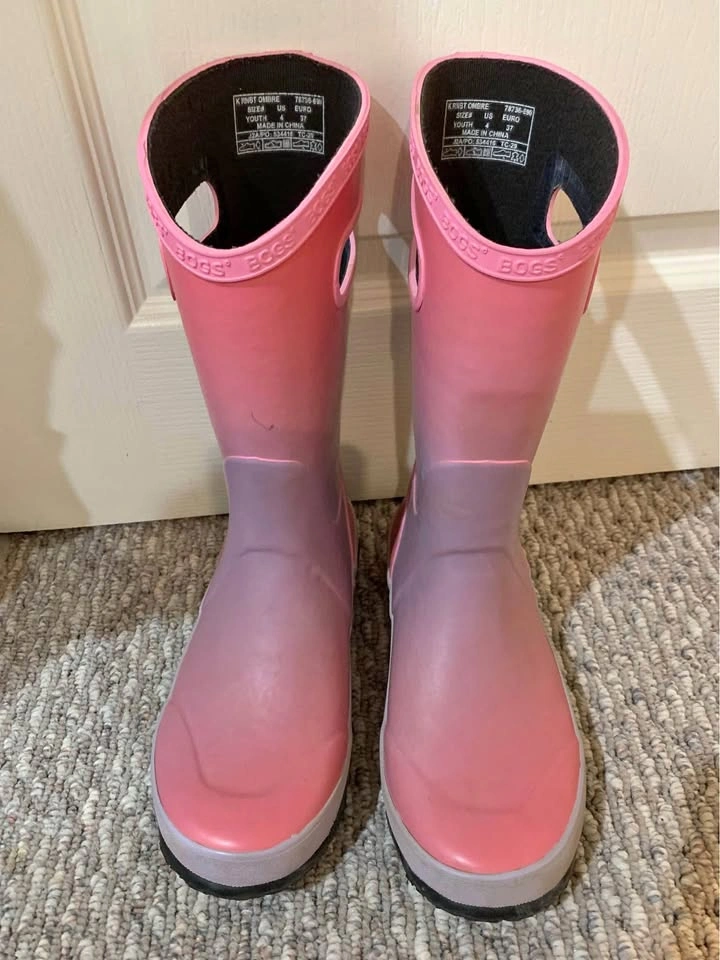 Girls Rain Boots - Size 4