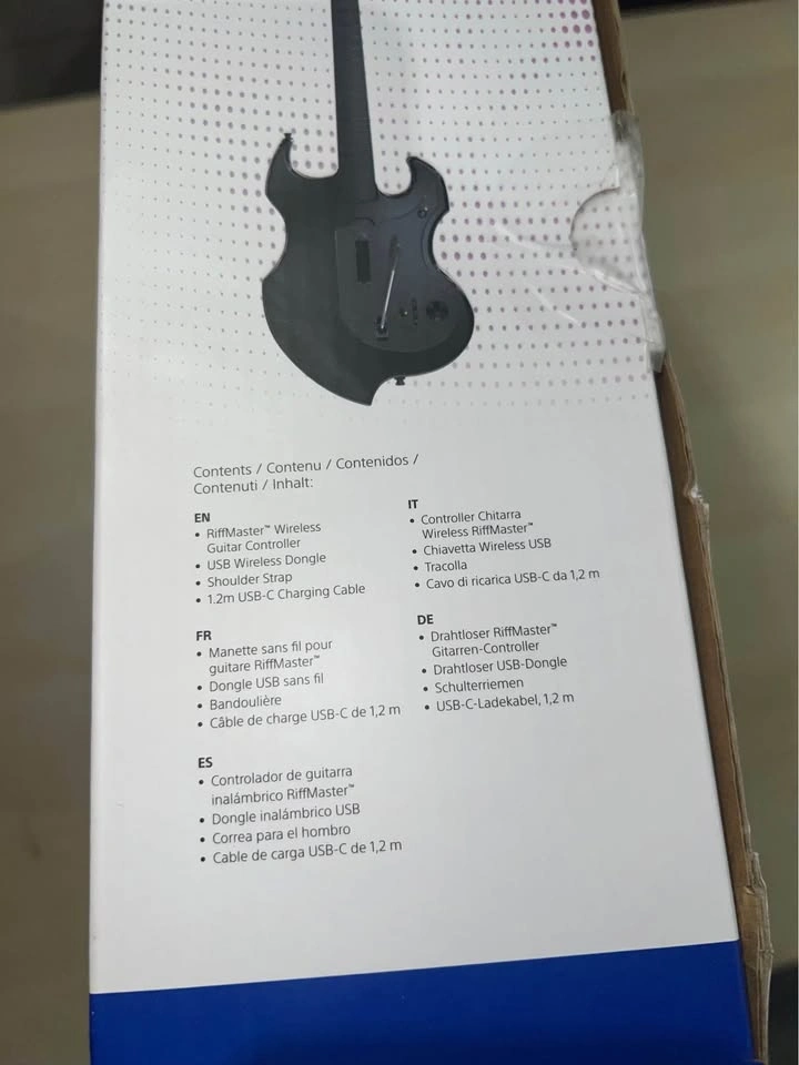 PDP RIFFMASTER Wireless Guitar Controller for PS5/PS4 - photo 4