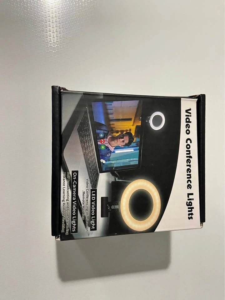 LED Ring Light with Clamp
