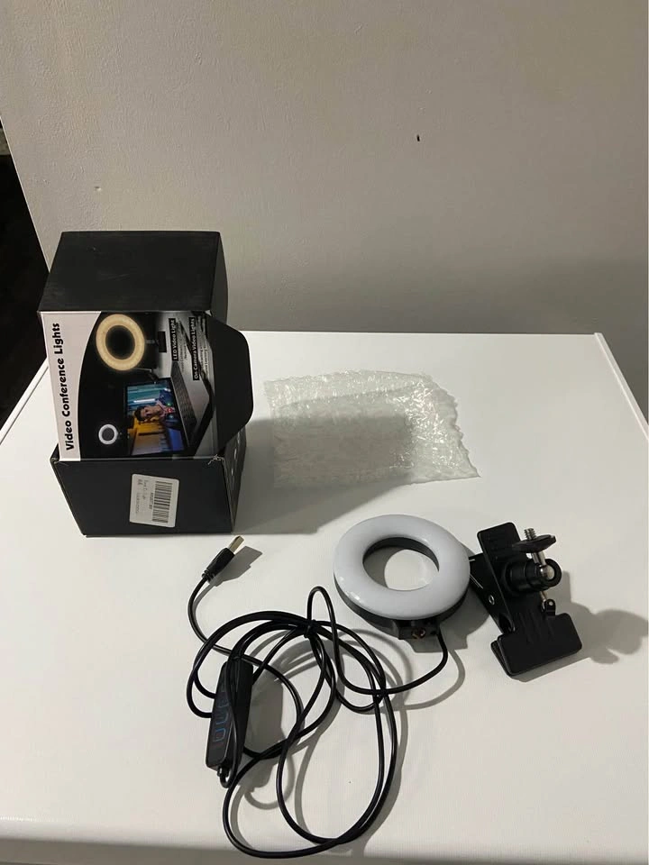 LED Ring Light with Clamp - photo 2