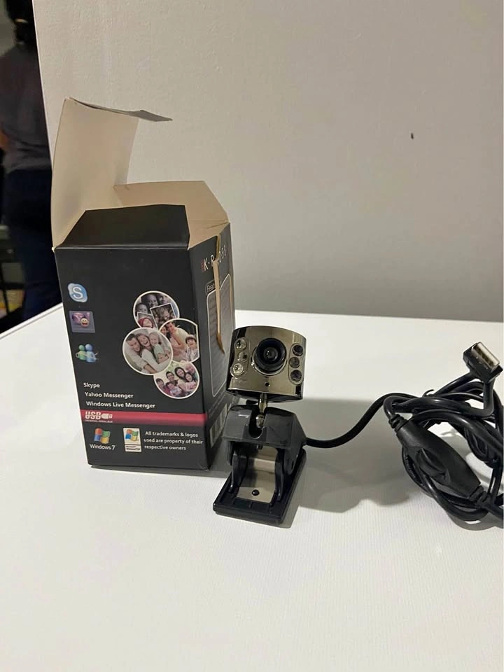 USB Webcam K-R055 Compact Clip-On