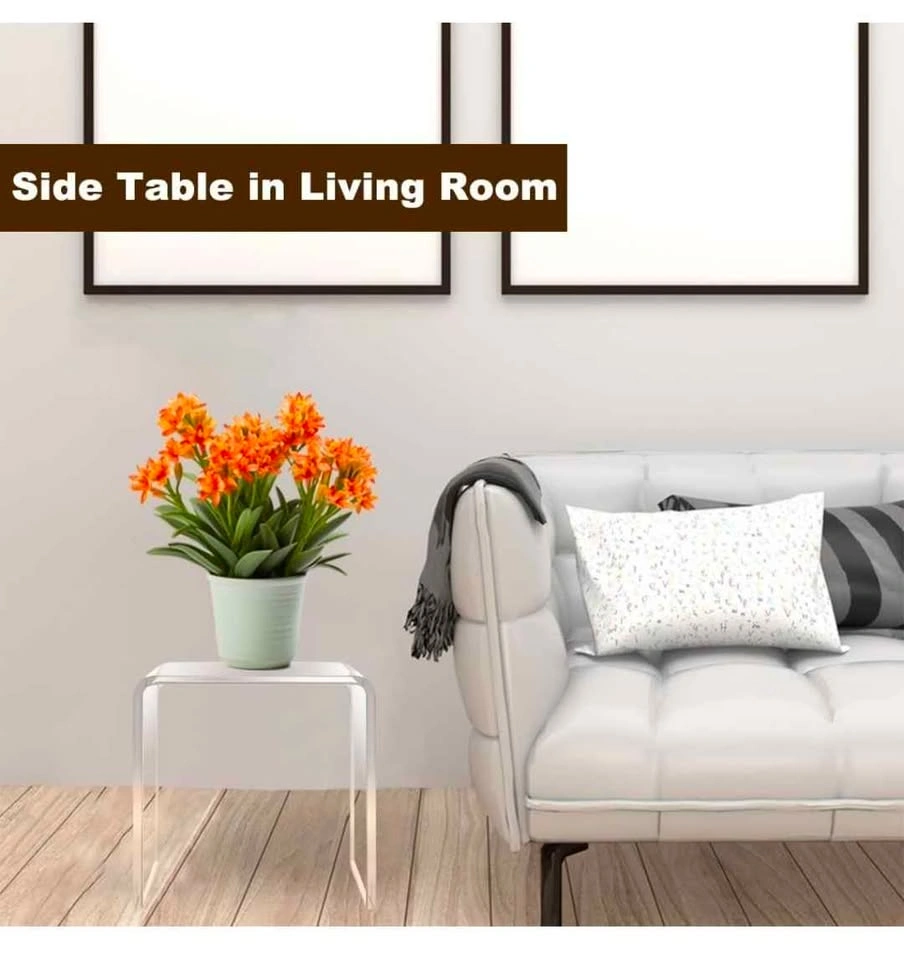 Clear Acrylic Stool / Side Table - Brand New - photo 5