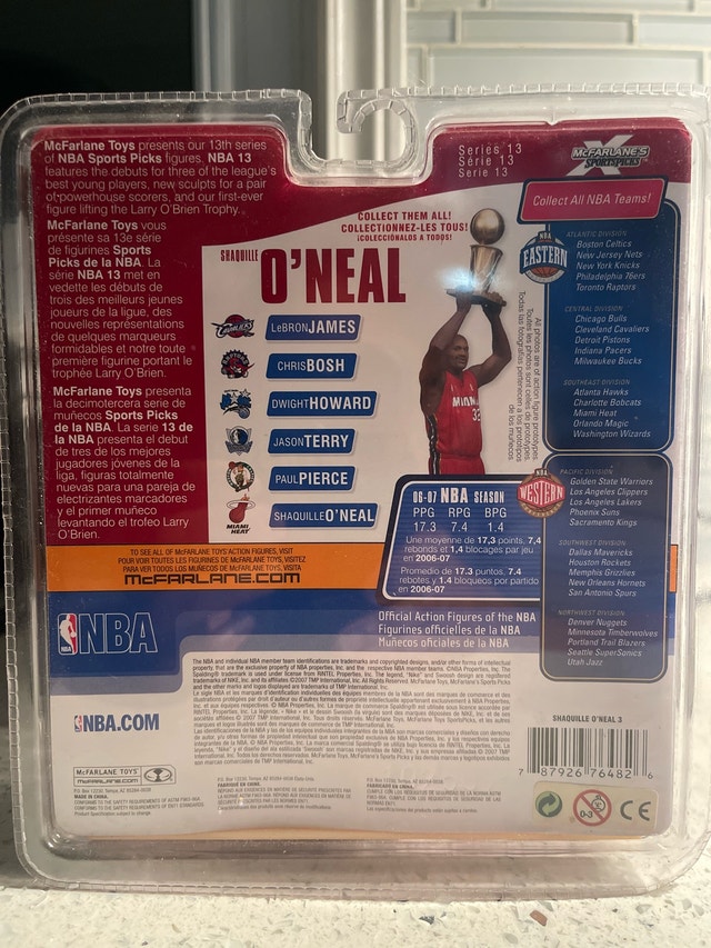 Shaquille O'Neal Miami Heat Figurine - photo 4