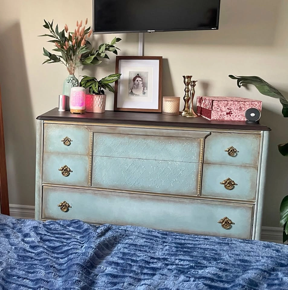 Refinished Vintage Dresser – Solid Wood, One-of-a-Kind