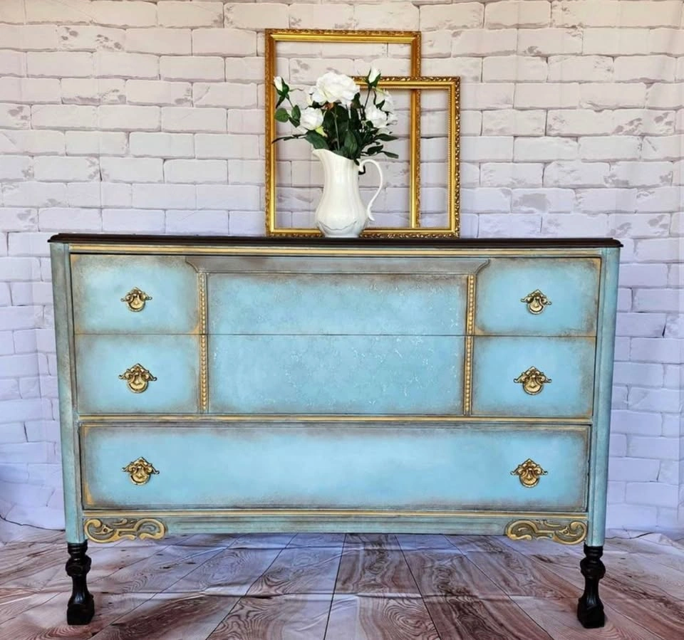 Refinished Vintage Dresser – Solid Wood, One-of-a-Kind - photo 3
