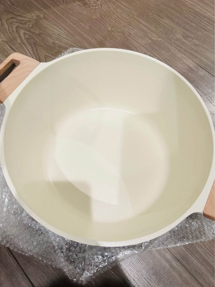 Non-stick Marble Ceramic Stock Pot - photo 2