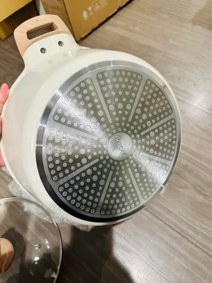 Non-stick Marble Ceramic Stock Pot image indicator(3)