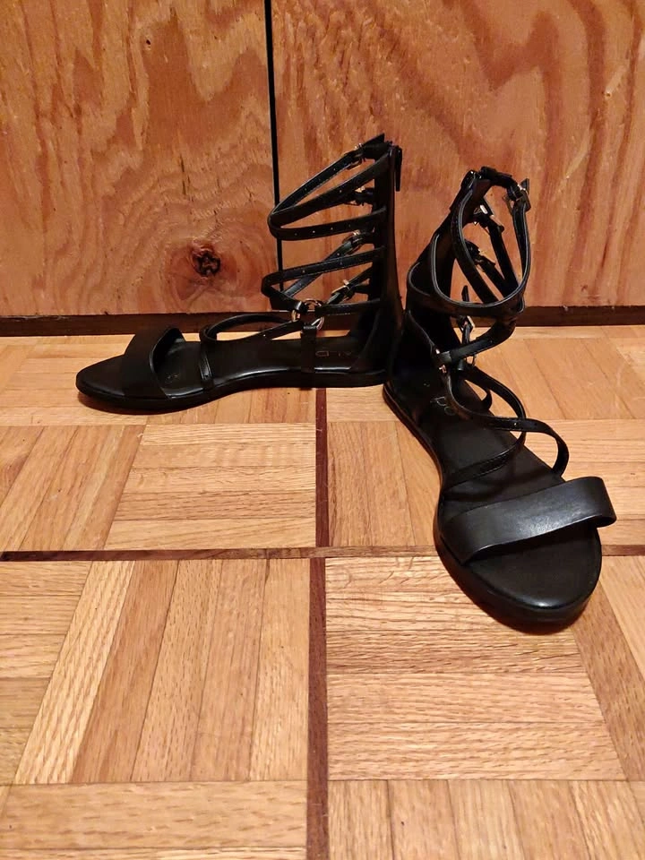 Leather Gladiator Sandals