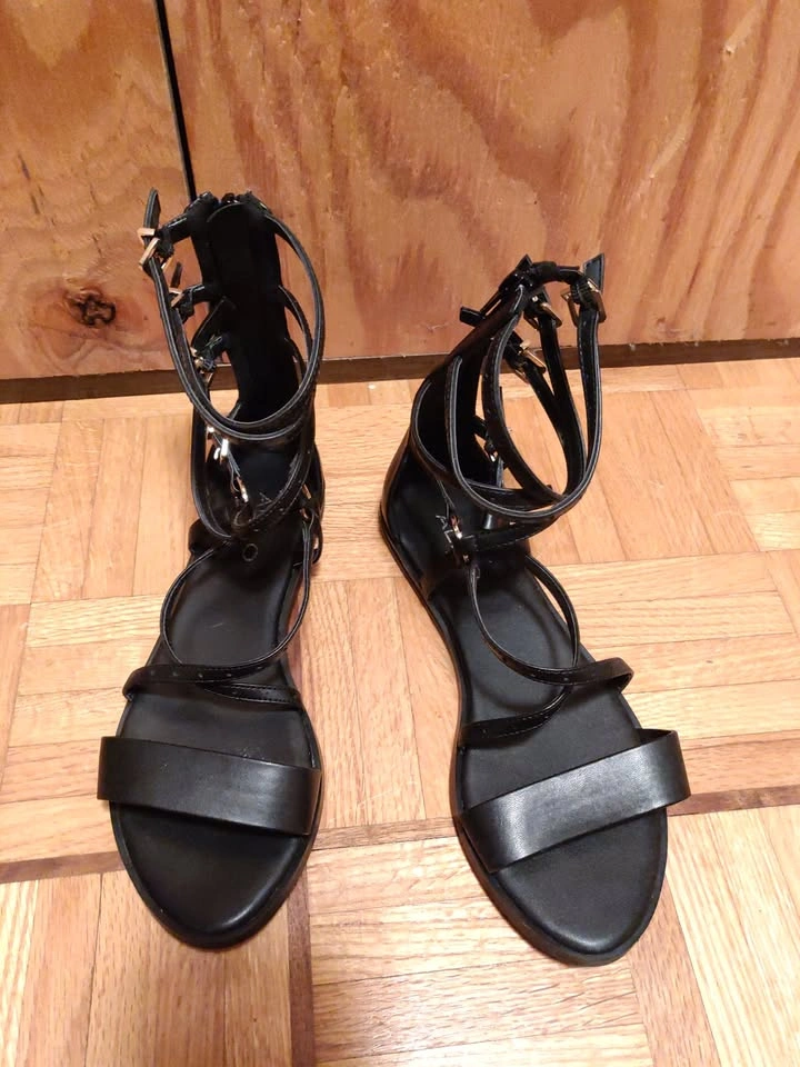 Leather Gladiator Sandals - photo 2