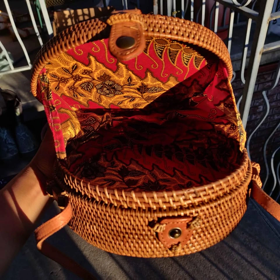Rattan Woven Purse Bag - photo 5