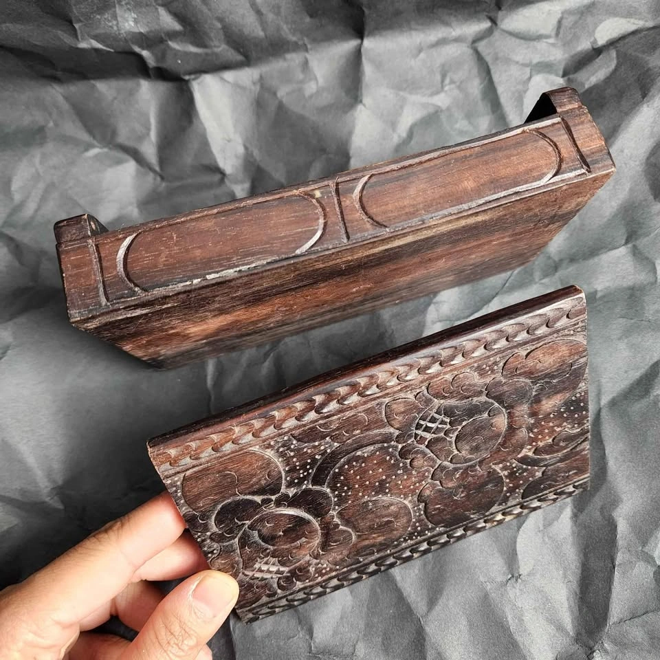 Hand carved beautiful solid Wood box - photo 2