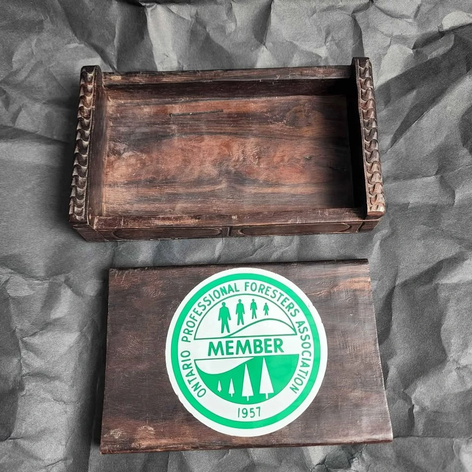 Hand carved beautiful solid Wood box - photo 3