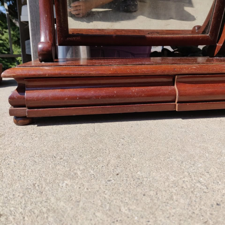 Antique Dresser Mirror - photo 4