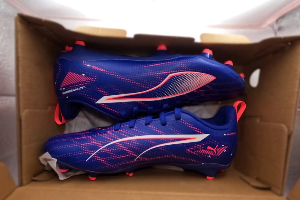 Puma Ultra 5 Play Soccer Cleats FG/AG Size 6 EUR 38 Purple - photo 3