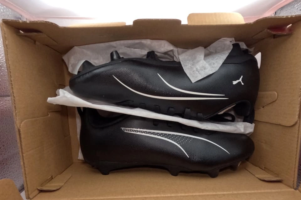 Puma Ultra 5 Play Soccer Cleats FG/AG Size 6 EUR 38 Black - photo 3