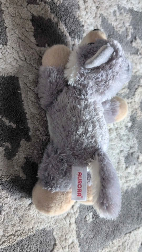 Aurora Husky Grey Wolf Plush Toy - photo 2