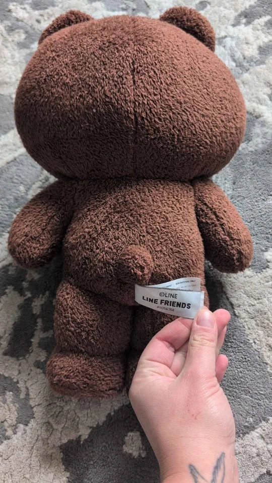 Brown LINE FRIENDS Teddy Bear 14" - photo 2