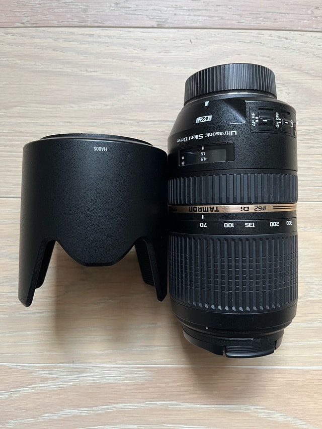Tamron 70-300mm Lens Nikon F Mount