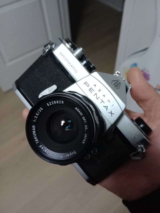 Pentax Spotmatic Film Camera w/ 35mm Lens