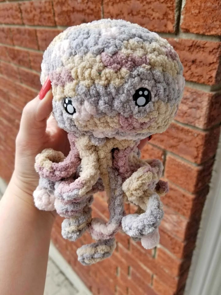 Crochet Soft Cute Jellyfish Plush
