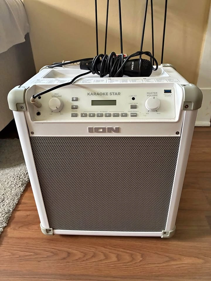 ION Karaoke Star Bluetooth Karaoke Machine