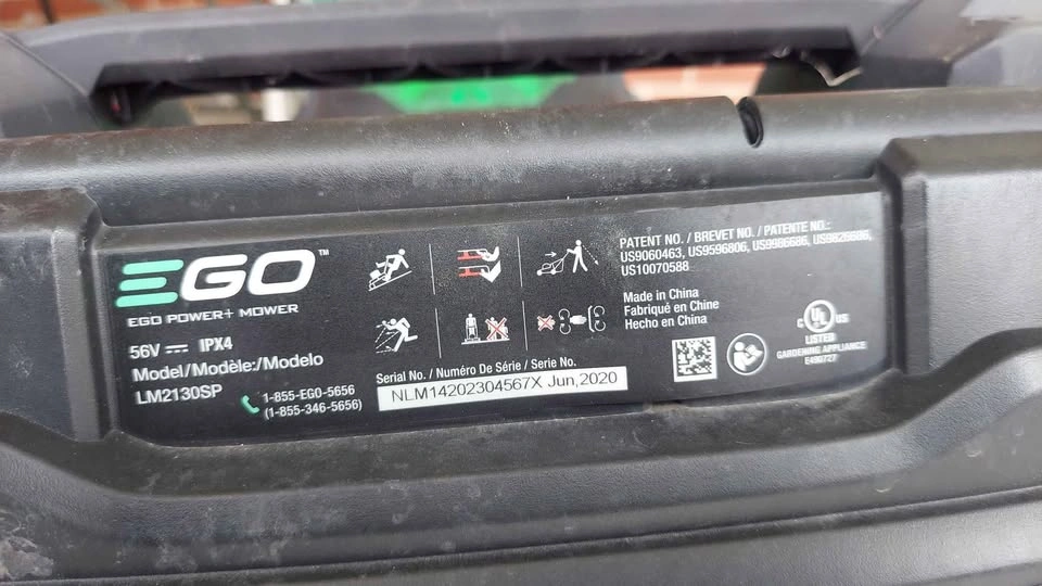 (Not Work) EGO POWER LM2130SP 800 Series Self-Propelled Mower - photo 5
