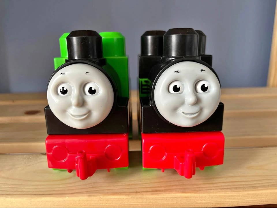 Kids train toys Mega Bloks Thomas