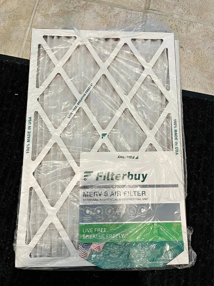 Filterbuy MERV8 2 pack air Filters