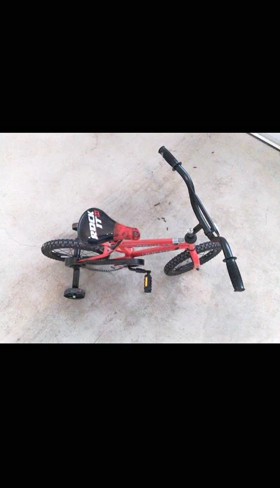 Rock It kids bike with training wheels