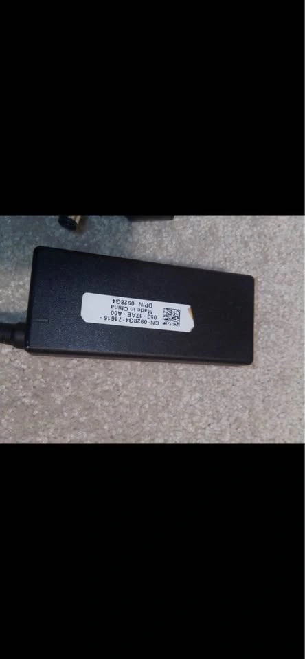 Dell Power Adapter Charger DP/N 0928G4 - photo 4