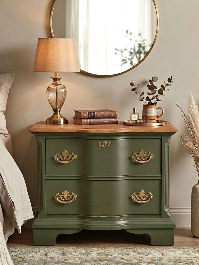 Vintage French Provincial Nightstand