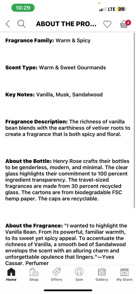 Henry Rose Torn 50ml EDP - photo 3