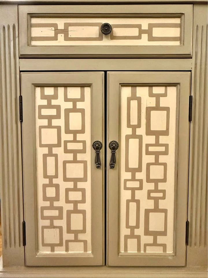 Refinished Vintage Cabinet