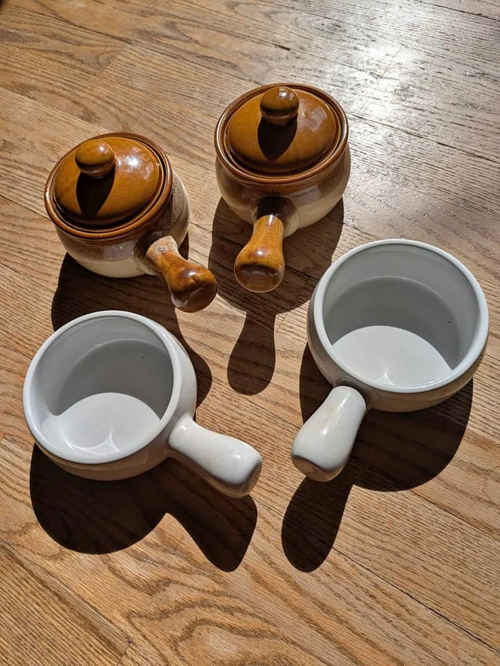 French Onion Soup Ceramic Baking Dishes