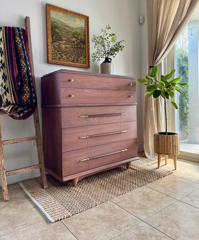 Vintage Peppler's Mid-Century Dresser - Restored