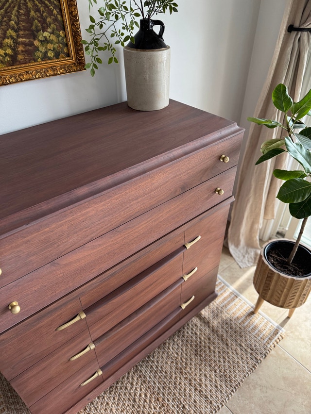 Vintage Peppler's Mid-Century Dresser - Restored - photo 4