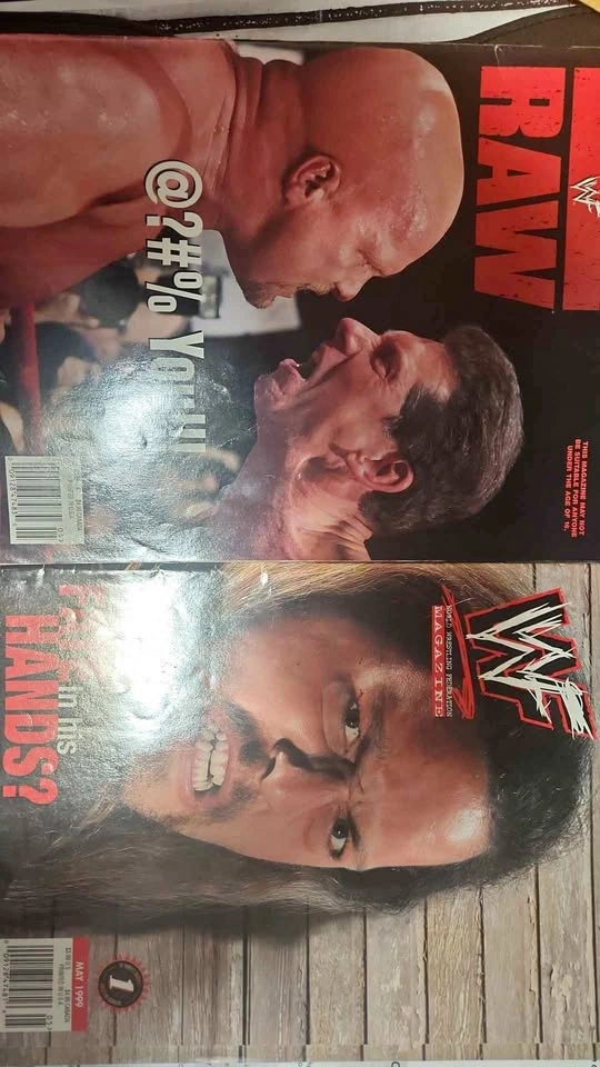 WWF Attitude Era Magazines (1999)