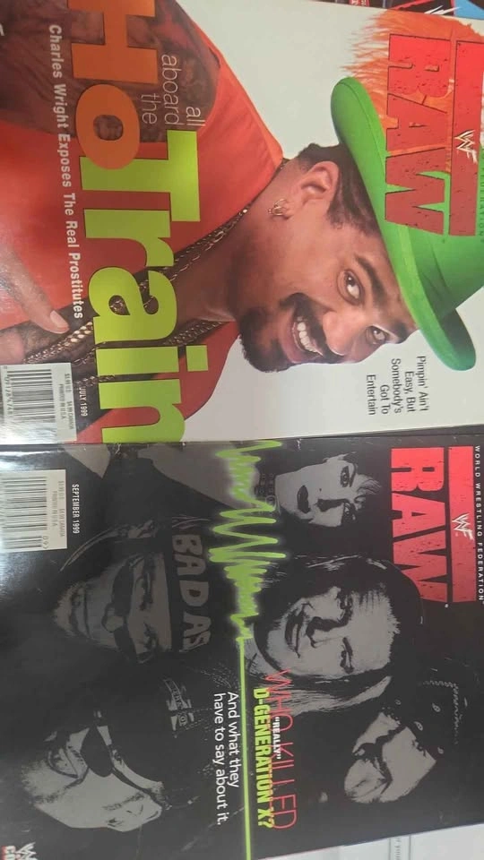WWF Attitude Era Magazines (1999) - photo 2