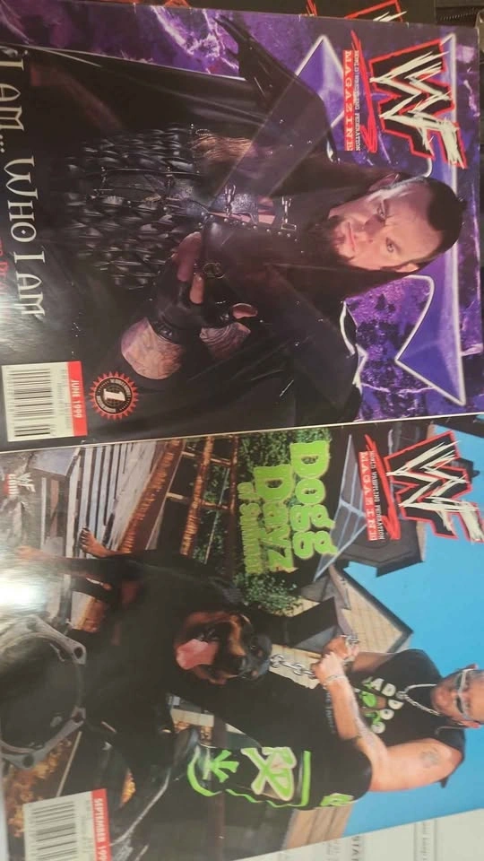WWF Attitude Era Magazines (1999) - photo 3