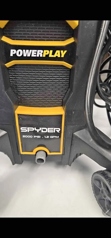 Spyder Pressure Washer 2000 PSI