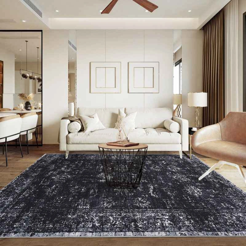 4x6 Machine-washable Non-Slip Oriental Rug - photo 4