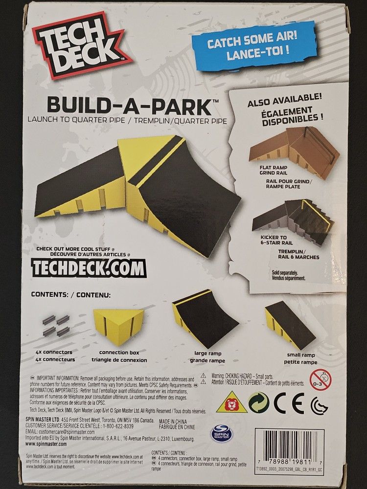 TECH DECK BUILD-A-PARK "LAUNCH TO QUARTER PIPE" - photo 2