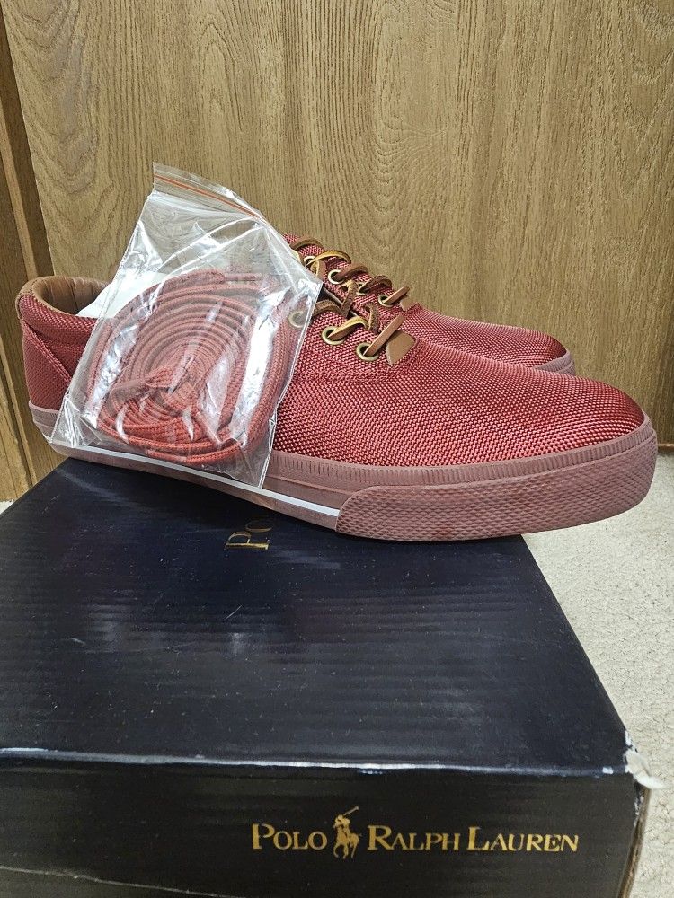 Polo Ralph Lauren Vaughn Shoes Classic Wine Size 10D - photo 4