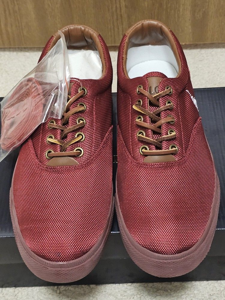 Polo Ralph Lauren Vaughn Shoes Classic Wine Size 10D - photo 5