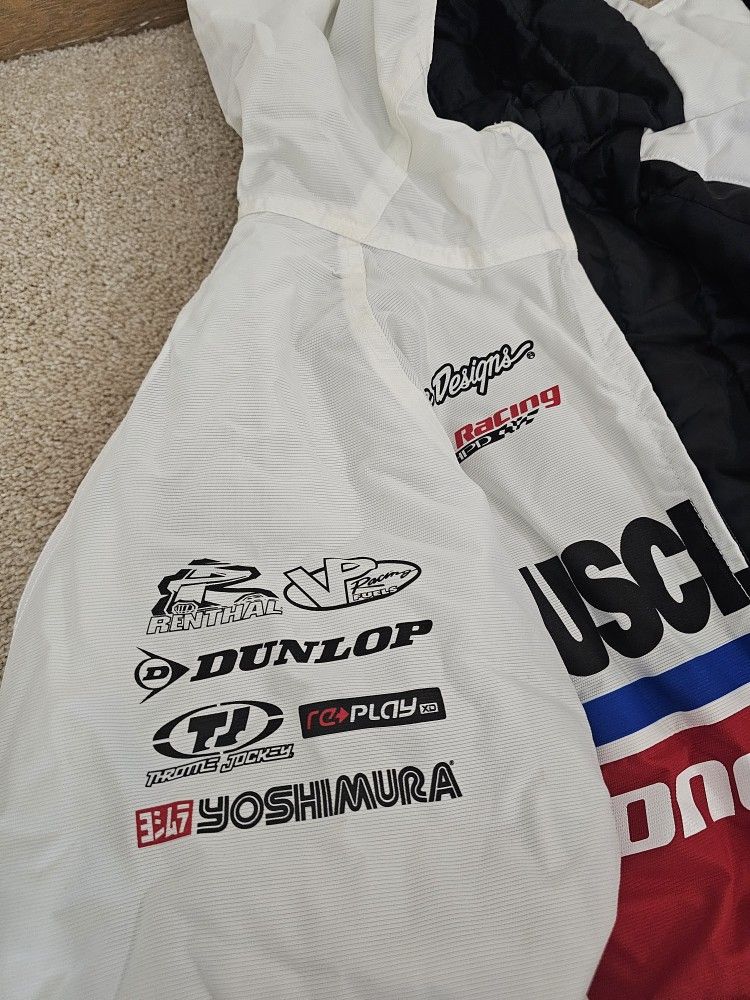 HONDA/MUSCLE MILK TEAM PARKA JACKET SIZE XL - photo 5