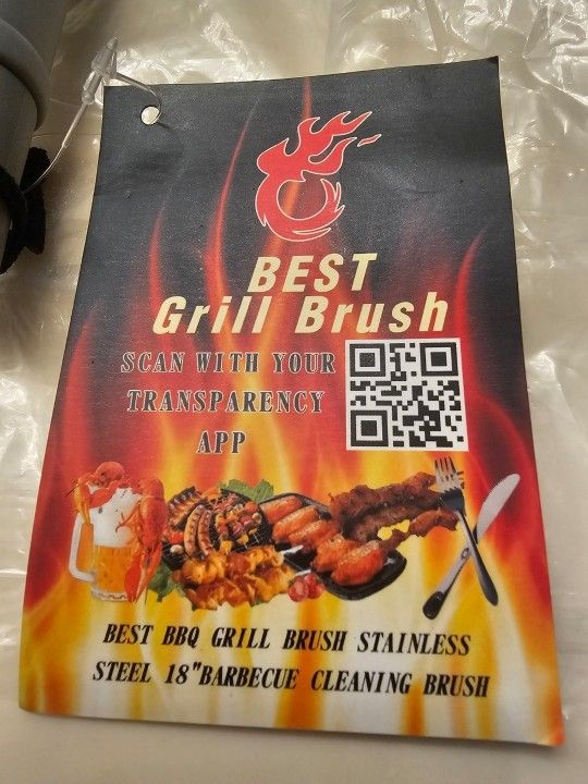 THE BEST GRILL BRUSH STAINLESS STEEL 18" - photo 3