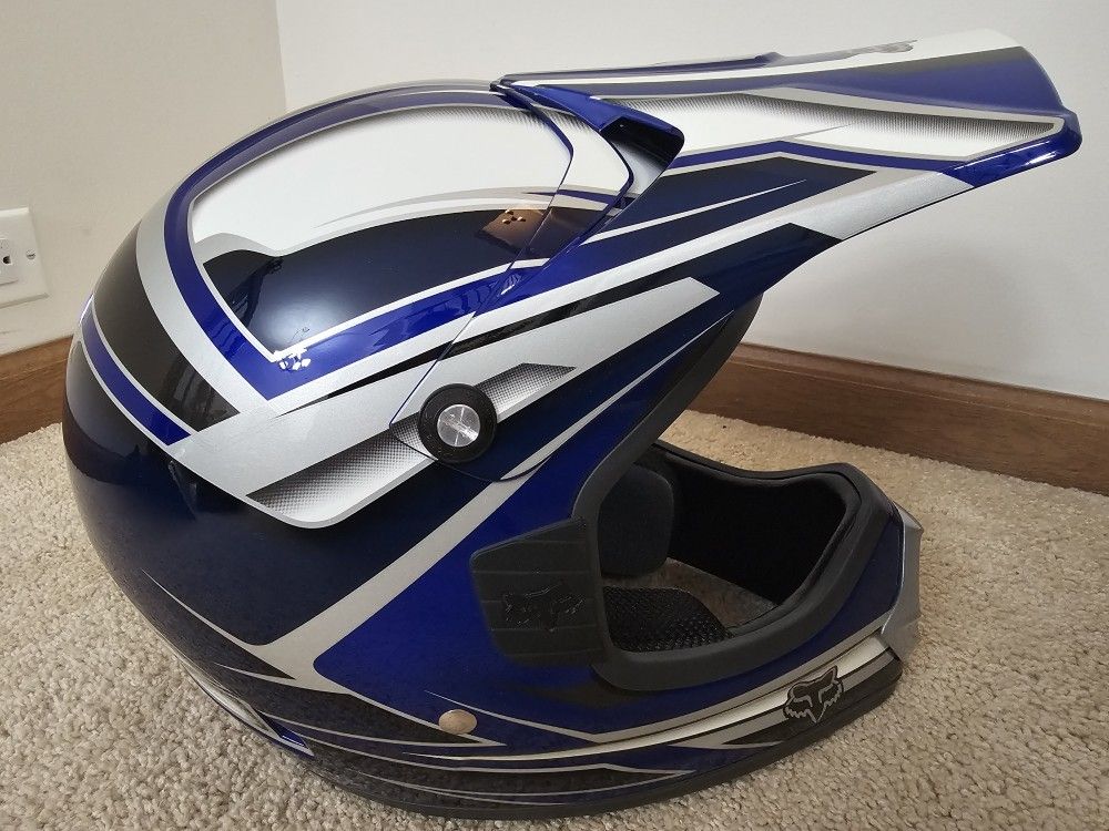 Fox Pro Tracer MOTO Helmet w/Bag (Size Medium) - photo 4