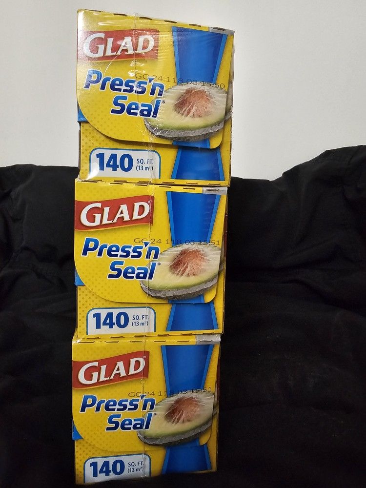 GLAD Press'n SEAL Multi-Purpose Sealing Wrap 3 Pack (420 Sq Ft) - photo 4