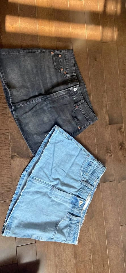 Jean skirts